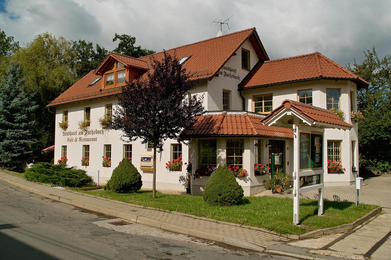 Berga  Landhotel Am Fuchsbach מראה חיצוני תמונה